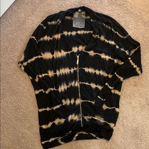 Young, Fabulous & Broke Zip Up Top